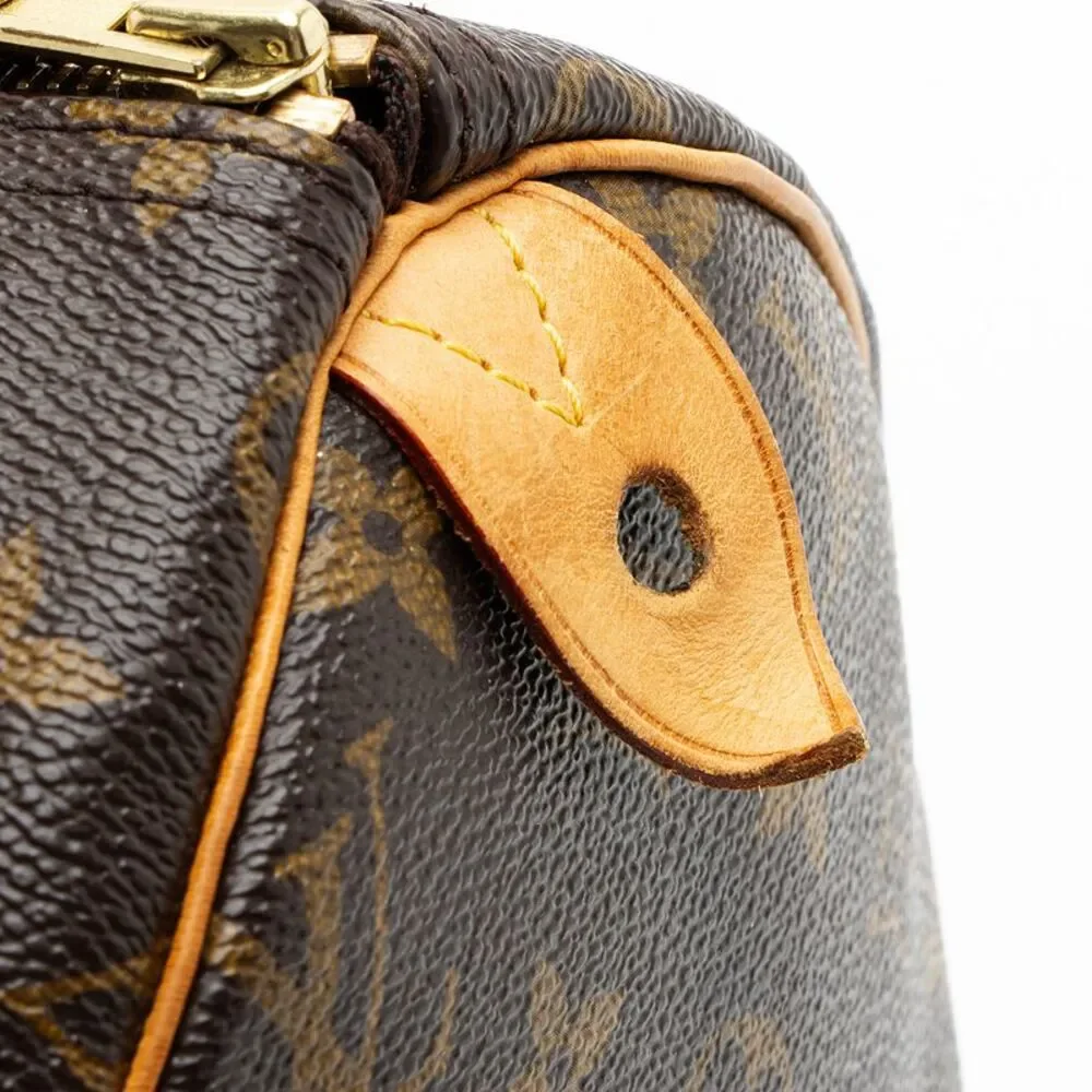 Louis Vuitton Monogram Canvas Speedy 30 Satchel - Picture 14 of 16